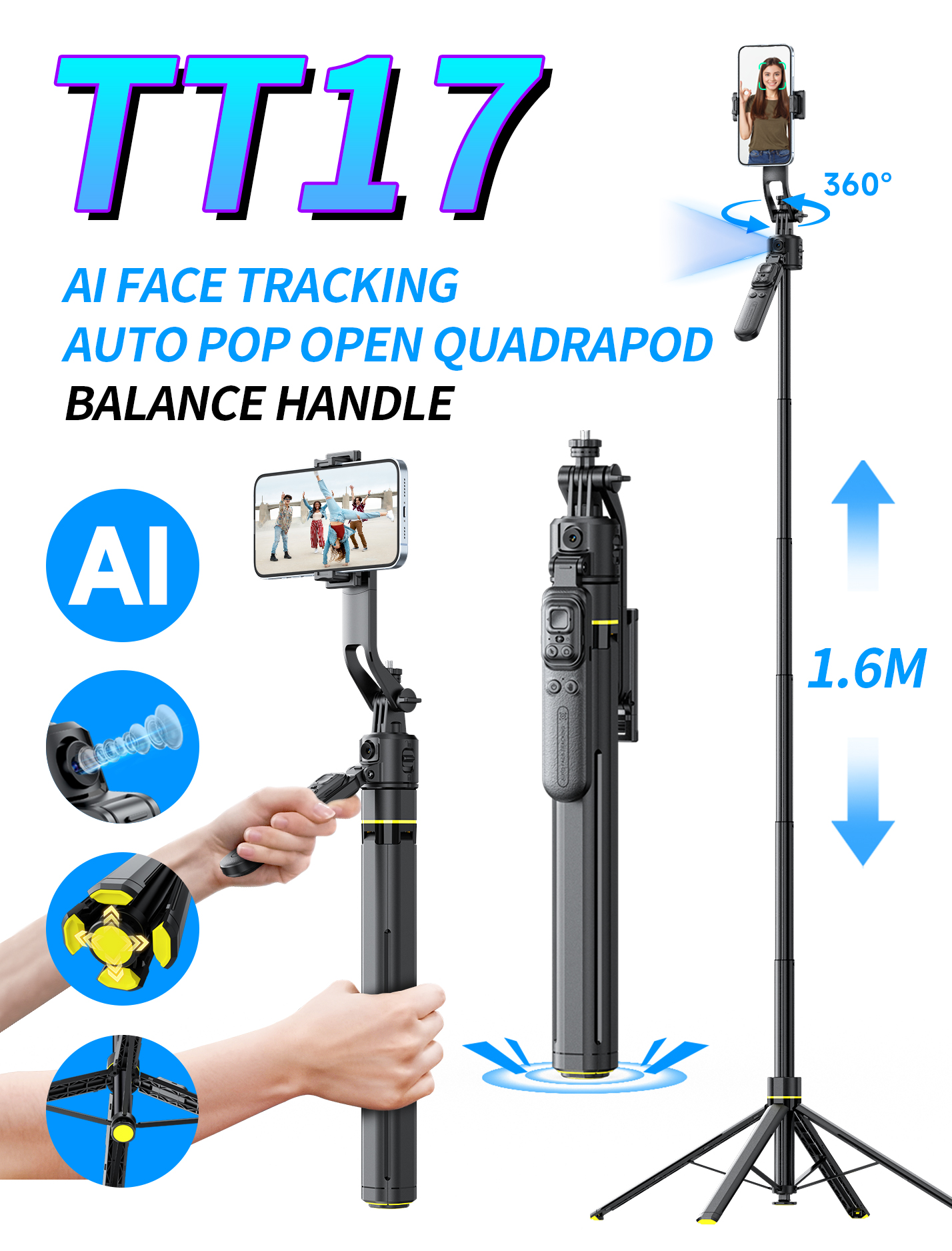 TT17 Selfie Stick TT17 Selfie Stick